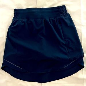 Lululemon Hottie Hot Navy Blue Skirt 4
